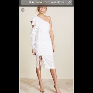 C/meo collective white noise dress
